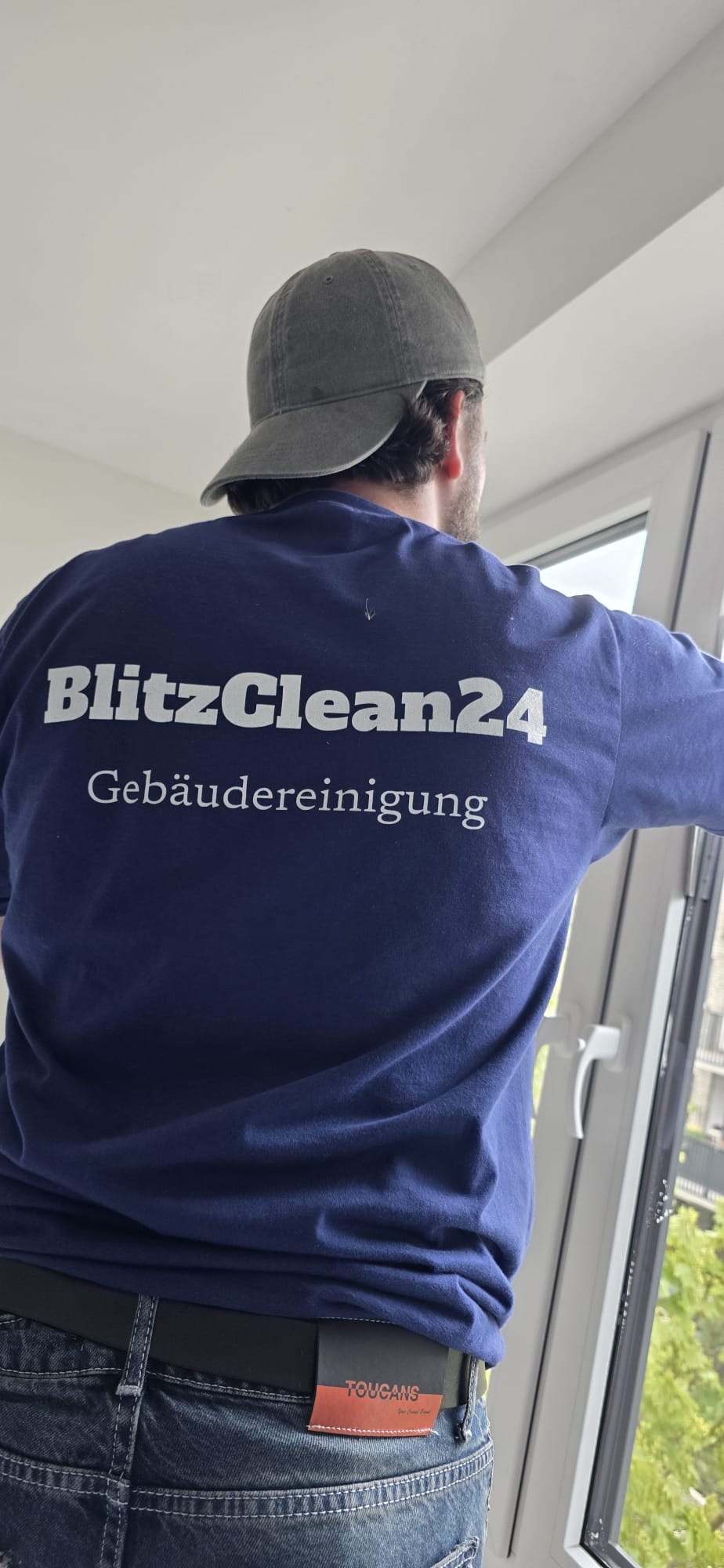 Unser Mitarbeiter im Einsatz — Nachher