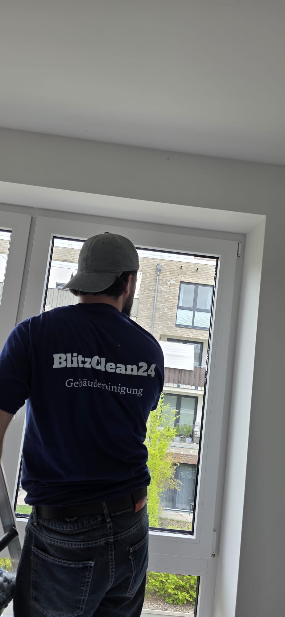 Fensterreinigung vor Ort — Nachher